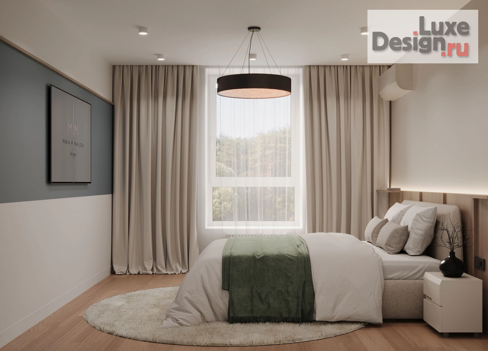 Дизайн интерьера трехкомнатной квартиры "Современный интерьер" (фото 22)