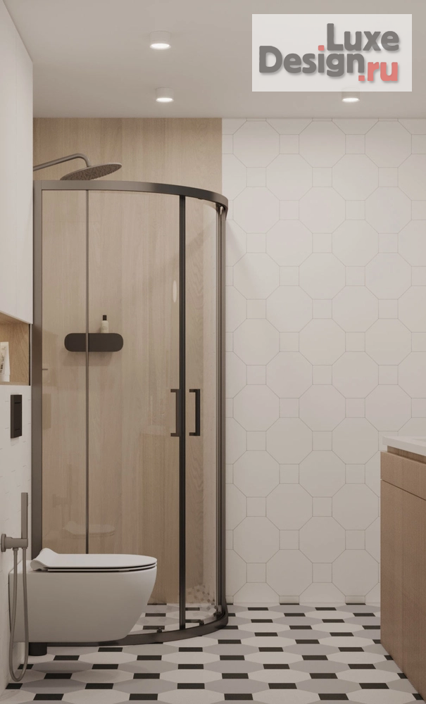 Дизайн интерьера трехкомнатной квартиры "Современный интерьер" (фото 34)