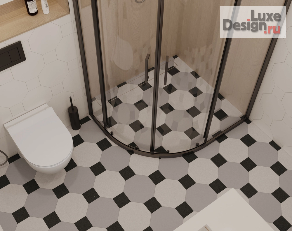 Дизайн интерьера трехкомнатной квартиры "Современный интерьер" (фото 35)