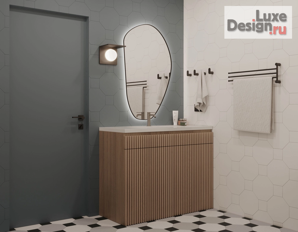 Дизайн интерьера трехкомнатной квартиры "Современный интерьер" (фото 37)