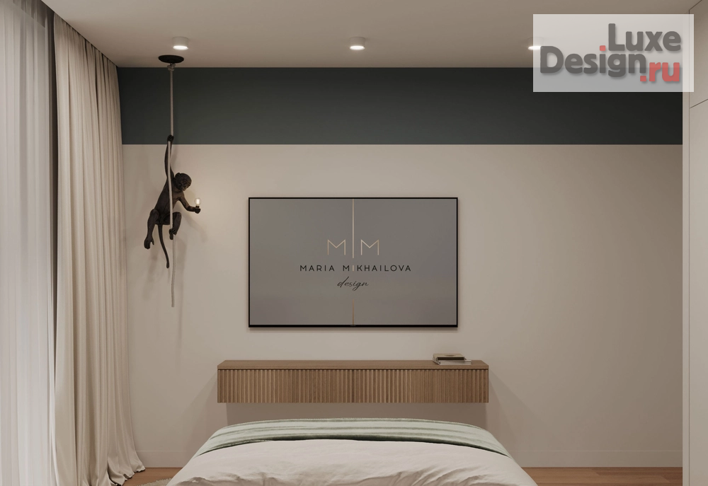 Дизайн интерьера трехкомнатной квартиры "Современный интерьер" (фото 40)