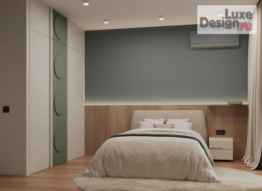 Дизайн интерьера трехкомнатной квартиры "Современный интерьер" (фото 42)