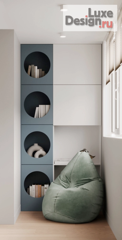 Дизайн интерьера трехкомнатной квартиры "Современный интерьер" (фото 46)