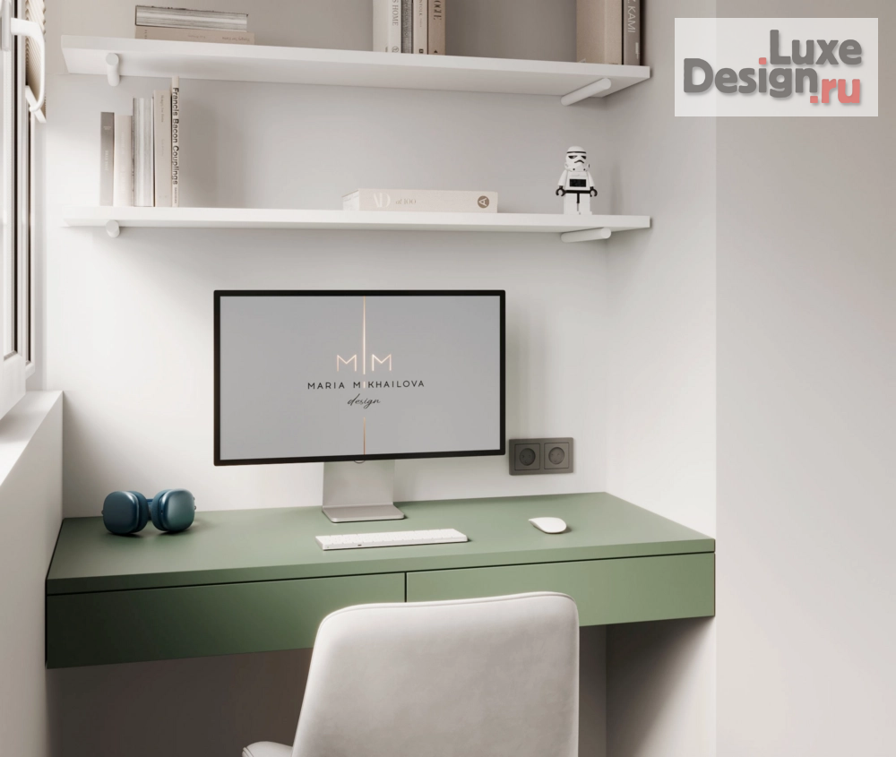 Дизайн интерьера трехкомнатной квартиры "Современный интерьер" (фото 48)