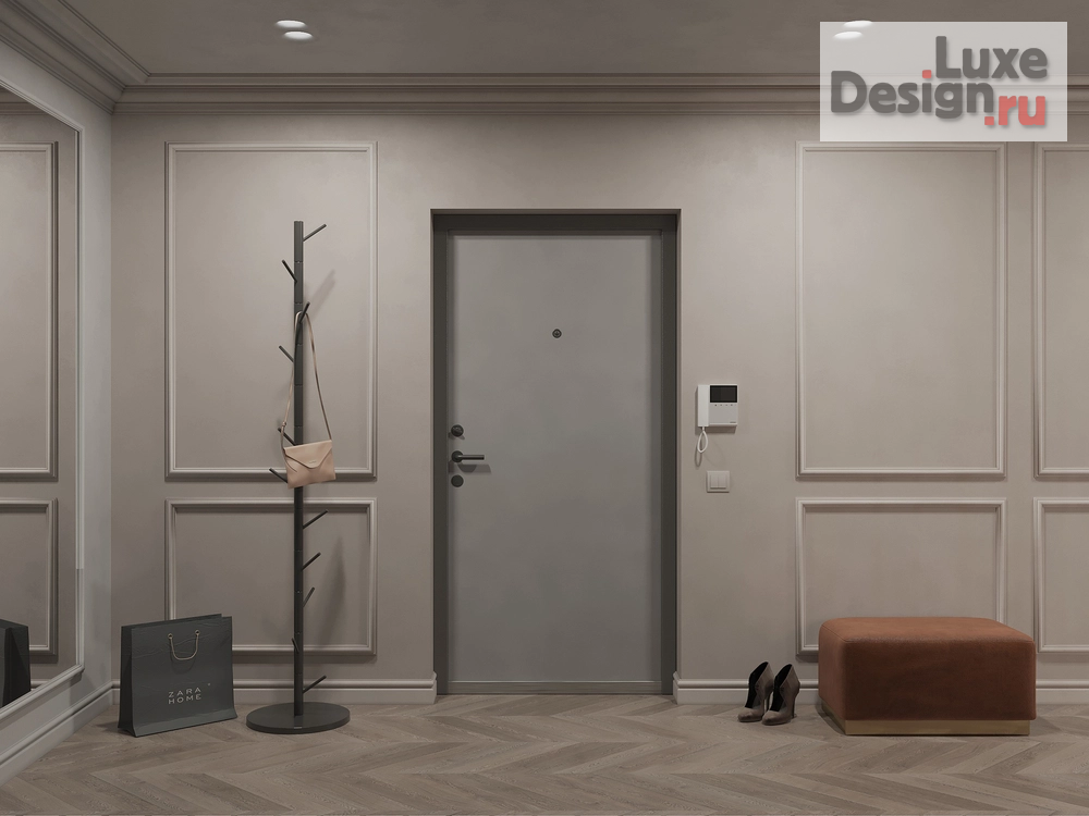 Дизайн интерьера трехкомнатной квартиры "Элегантная квартира в стиле неоклассика" (фото 12)