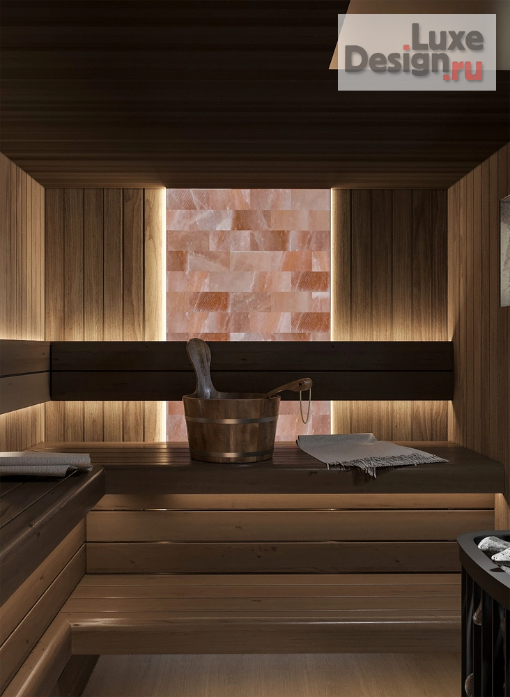 Дизайн интерьера сауны "Частный банный комплекс" (фото 3)