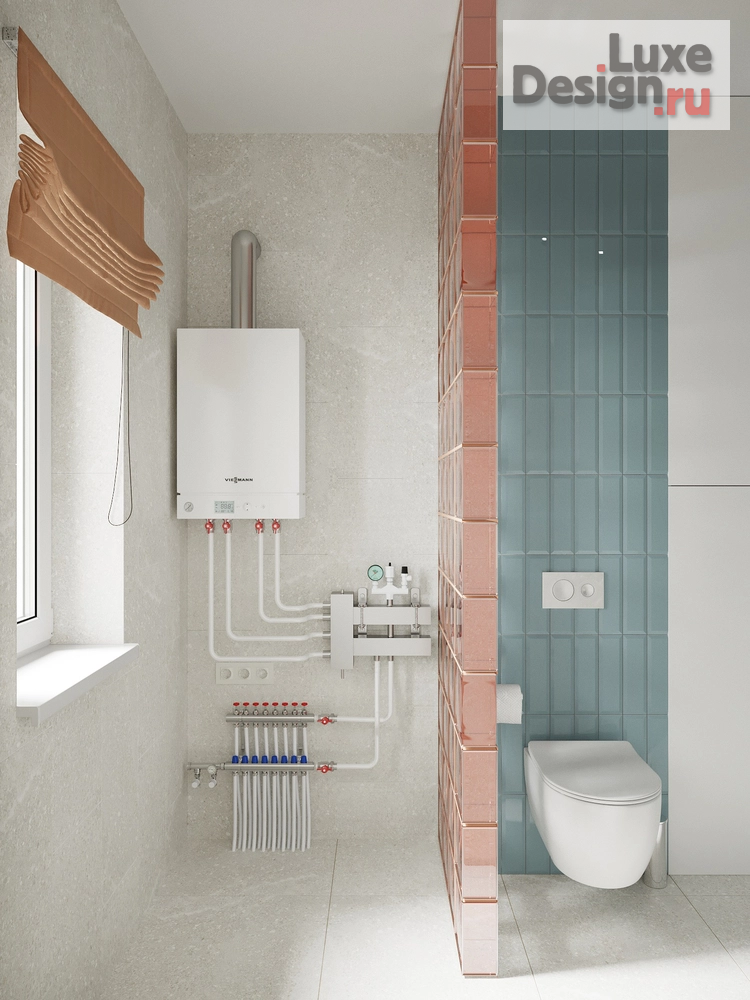 Дизайн интерьера частного дома "Яркий интерьер частного дома" (фото 37)