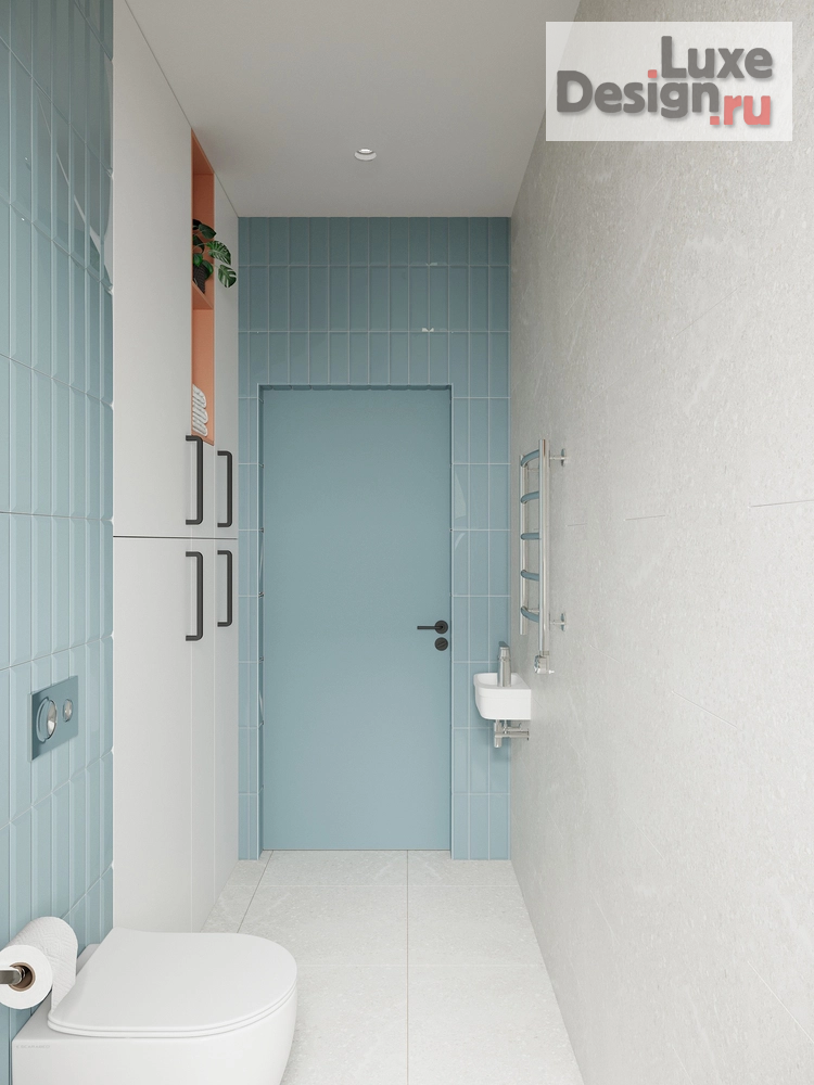 Дизайн интерьера частного дома "Яркий интерьер частного дома" (фото 36)