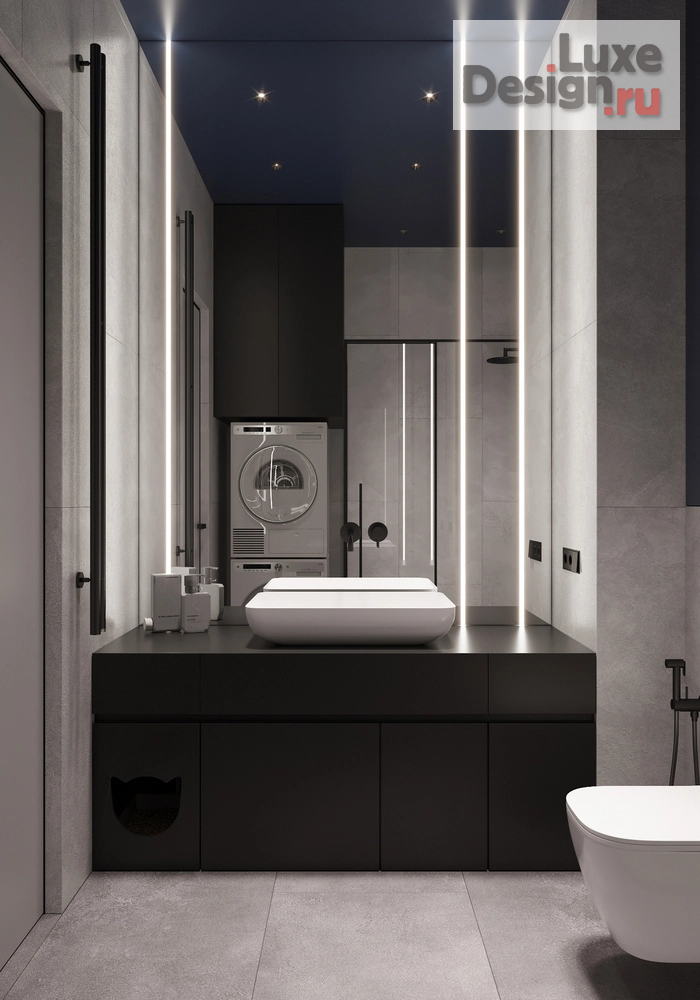 Дизайн интерьера двухкомнатной квартиры "ЖК ЗИЛ АРТ" (фото 5)