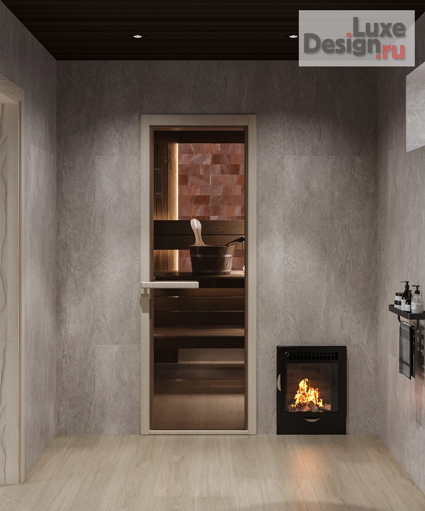 Дизайн интерьера сауны "Частный банный комплекс" (фото 7)