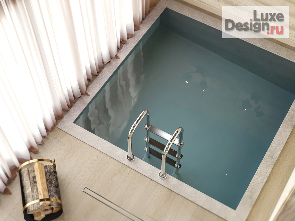 Дизайн интерьера сауны "Частный банный комплекс" (фото 2)