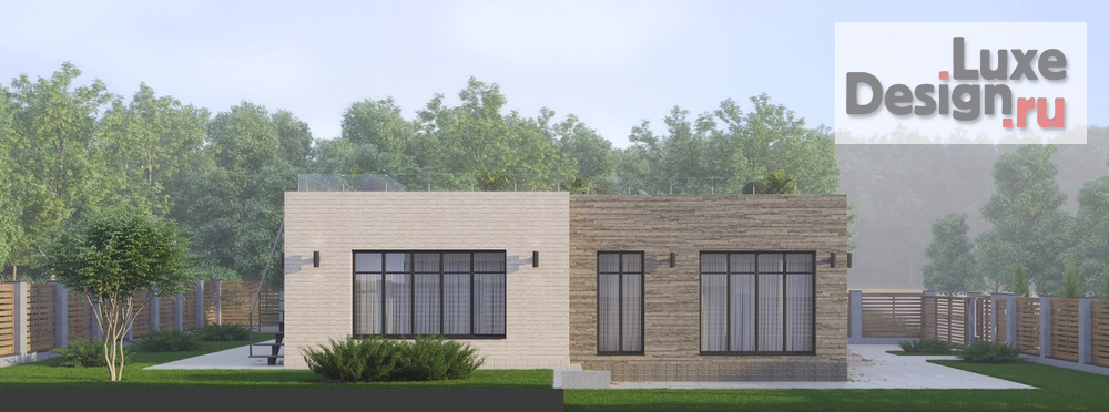 Частная архитектура " Архитектурный проект частного дома с террасой на крыше" (фото 6)