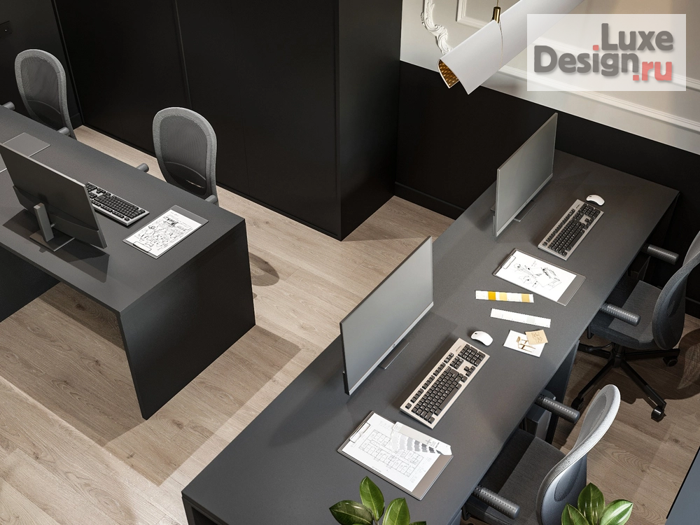 Дизайн интерьера офиса "Студия дизайна" (фото 3)