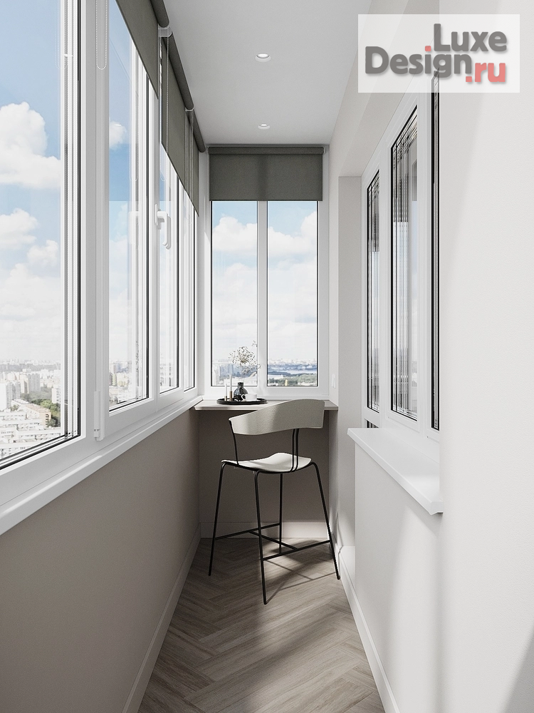 Дизайн интерьера двухкомнатной квартиры "Светлый интерьер" (фото 2)