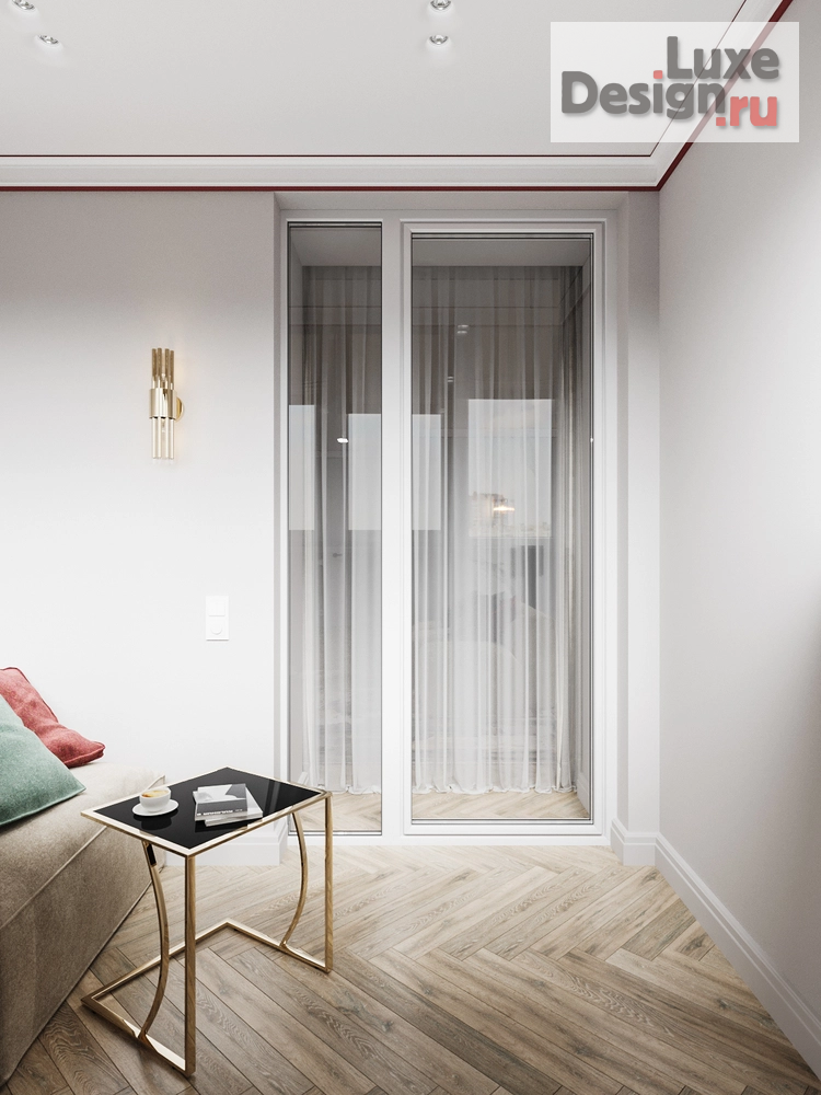Дизайн интерьера четырехкомнатной квартиры "Проект объединения двух квартир" (фото 5) от дизайнера Студия дизайна интерьера Марии Михайловой Дизайн интерьера четырехкомнатной квартиры "Проект объединения двух квартир" (фото 5)
