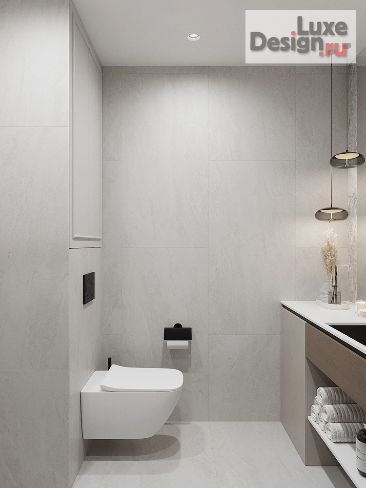 Дизайн интерьера двухкомнатной квартиры "Светлый интерьер" (фото 23)