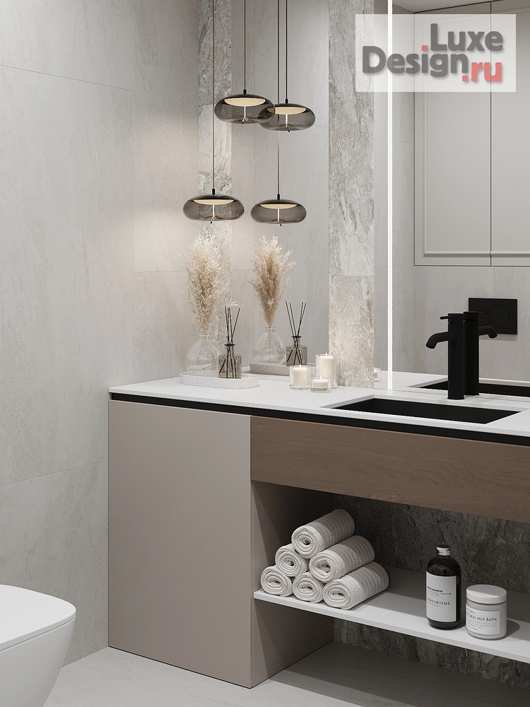 Дизайн интерьера двухкомнатной квартиры "Светлый интерьер" (фото 28)