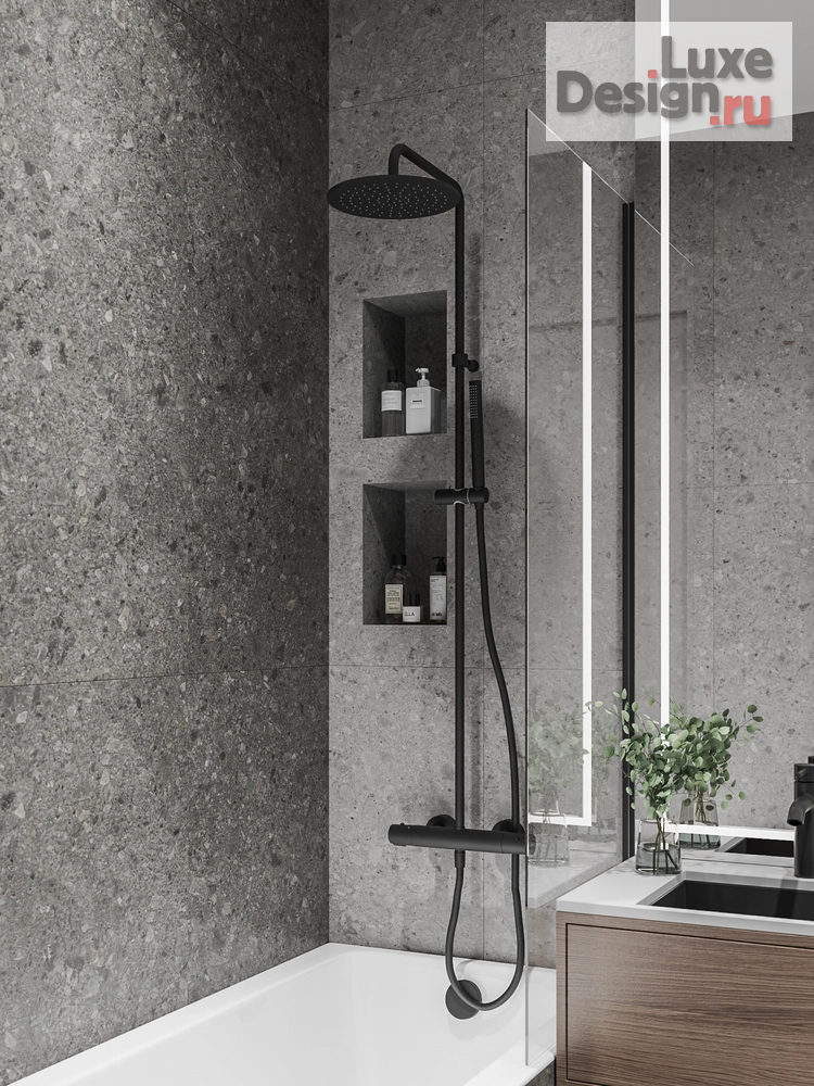 Дизайн интерьера однокомнатной квартиры "Брутальный уют" (фото 29)