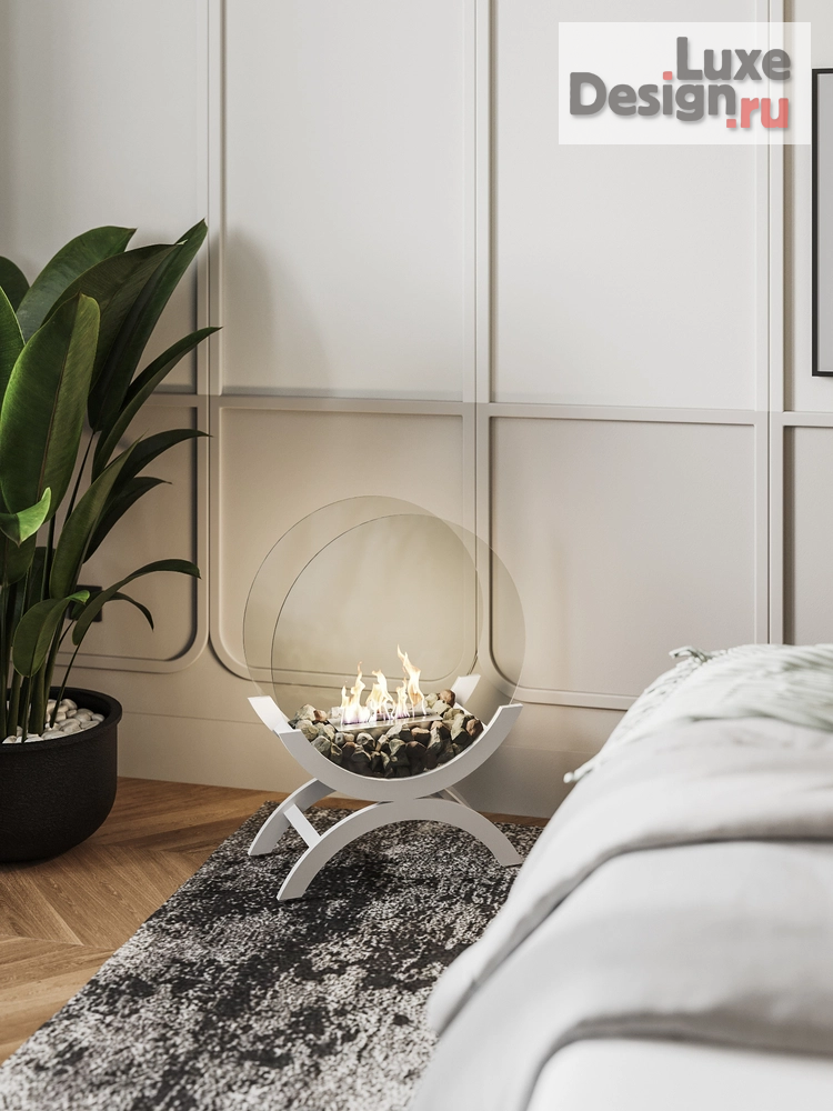 Дизайн интерьера двухкомнатной квартиры "Современный стиль с элементами неоклассики" (фото 14) от дизайнера Студия дизайна интерьера Марии Михайловой Дизайн интерьера двухкомнатной квартиры "Современный стиль с элементами неоклассики" (фото 14)