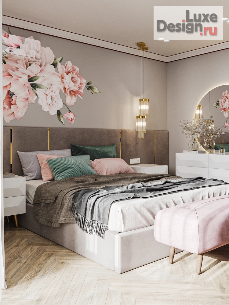 Дизайн интерьера четырехкомнатной квартиры "Проект объединения двух квартир" (фото 30) от дизайнера Студия дизайна интерьера Марии Михайловой Дизайн интерьера четырехкомнатной квартиры "Проект объединения двух квартир" (фото 30)