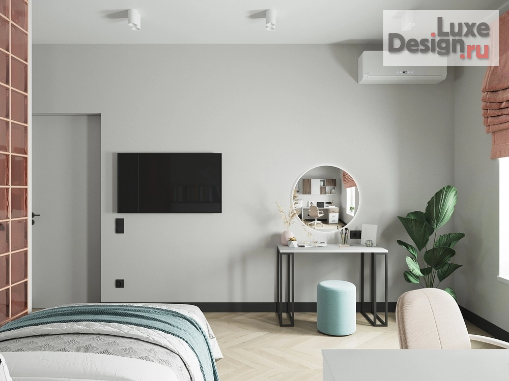 Дизайн интерьера частного дома "Яркий интерьер частного дома" (фото 30)