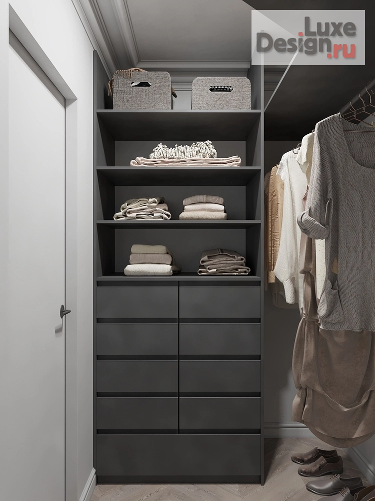 Дизайн интерьера трехкомнатной квартиры "Элегантная квартира в стиле неоклассика" (фото 21)