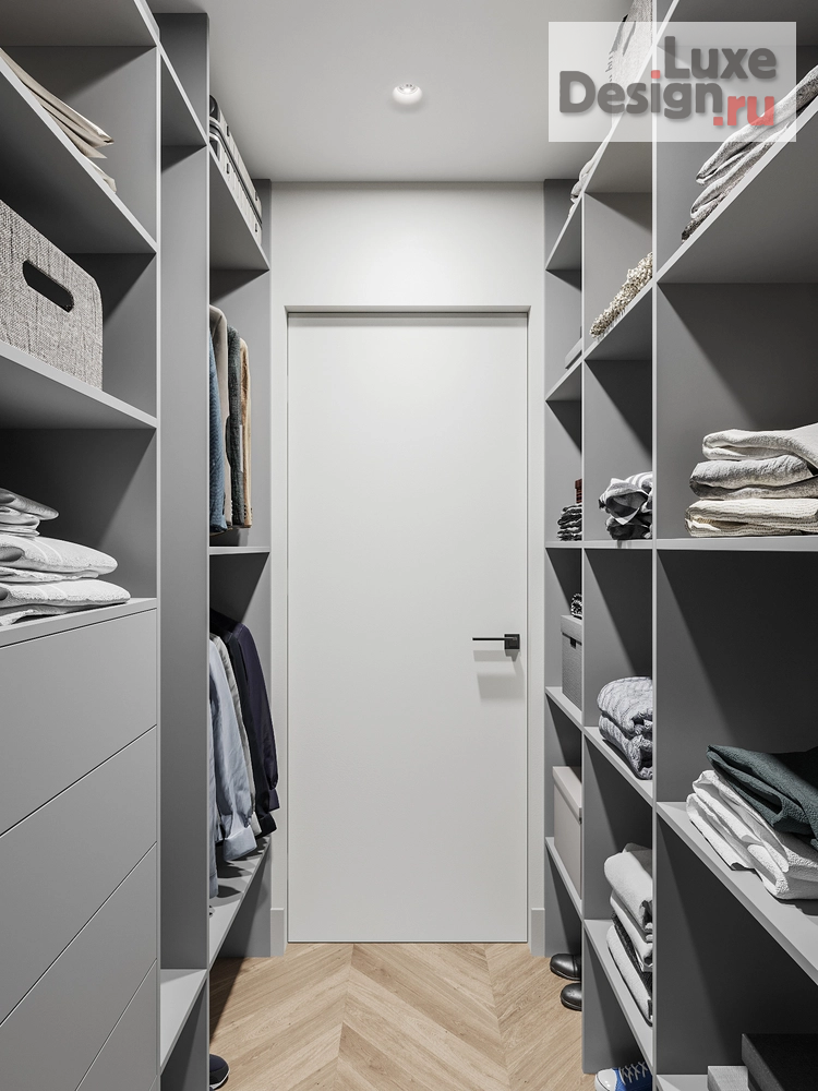 Дизайн интерьера двухкомнатной квартиры "Современный стиль с элементами неоклассики" (фото 25) от дизайнера Студия дизайна интерьера Марии Михайловой Дизайн интерьера двухкомнатной квартиры "Современный стиль с элементами неоклассики" (фото 25)