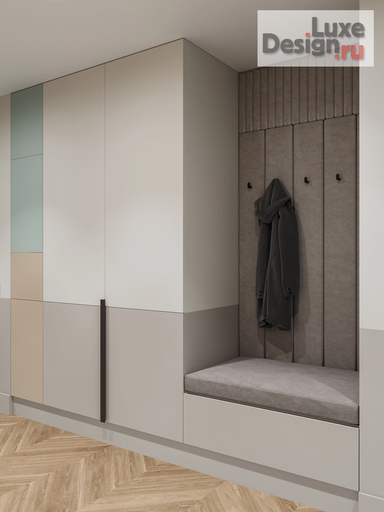 Дизайн интерьера двухкомнатной квартиры "Современный стиль с элементами неоклассики" (фото 39) от дизайнера Студия дизайна интерьера Марии Михайловой Дизайн интерьера двухкомнатной квартиры "Современный стиль с элементами неоклассики" (фото 39)