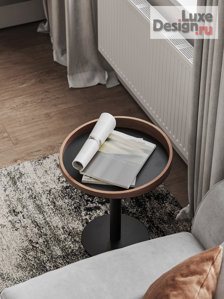 Дизайн интерьера однокомнатной квартиры "Брутальный уют" (фото 13)