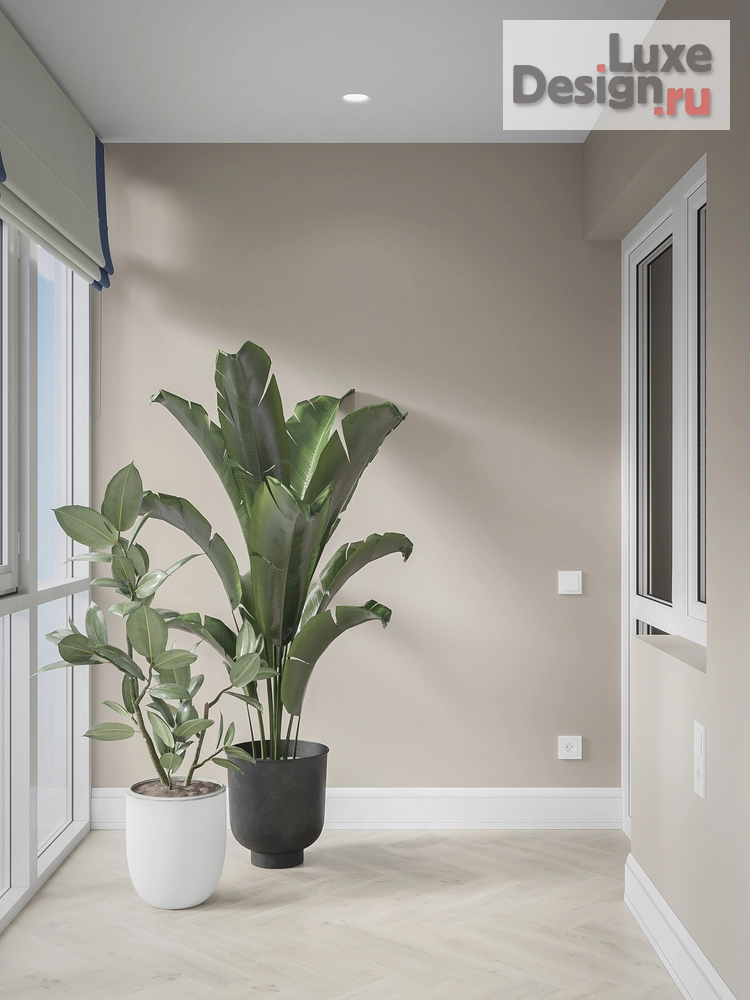 Дизайн интерьера трехкомнатной квартиры "Спокойный интерьер с интересными деталями" (фото 11)