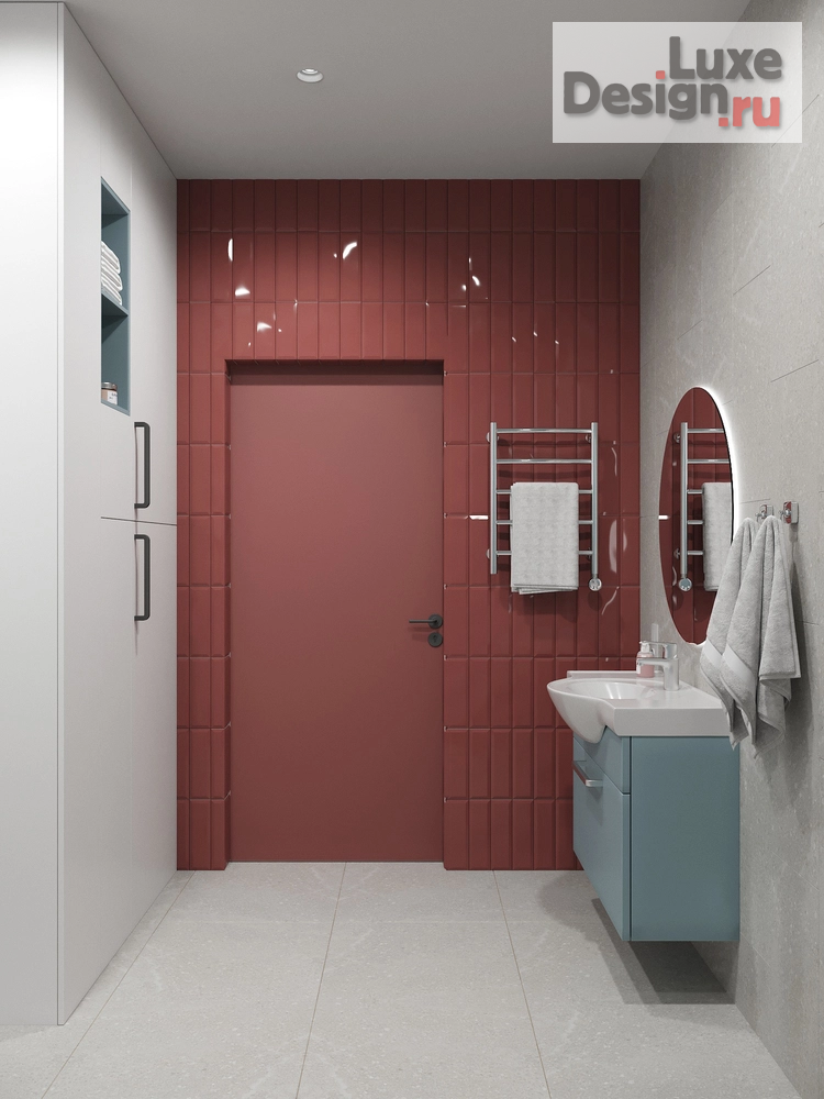 Дизайн интерьера частного дома "Яркий интерьер частного дома" (фото 40)