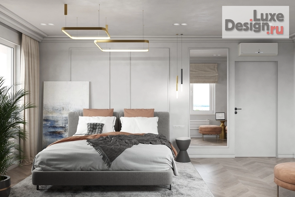 Дизайн интерьера трехкомнатной квартиры "Элегантная квартира в стиле неоклассика" (фото 23)