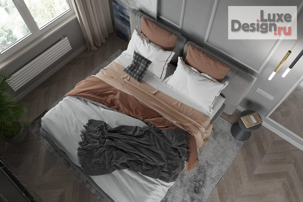 Дизайн интерьера трехкомнатной квартиры "Элегантная квартира в стиле неоклассика" (фото 28)