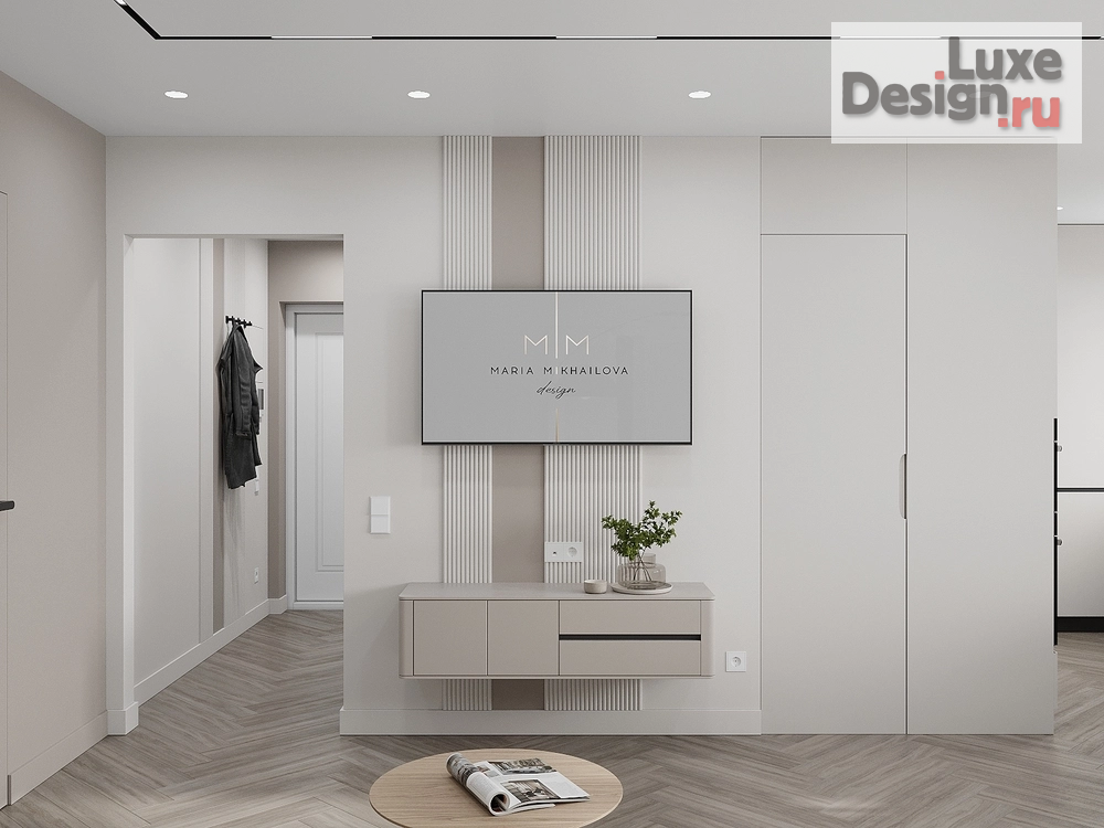 Дизайн интерьера двухкомнатной квартиры "Светлый интерьер" (фото 15)