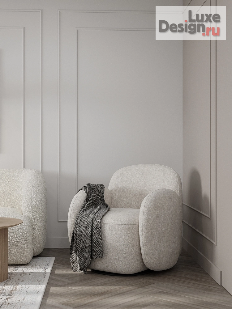 Дизайн интерьера двухкомнатной квартиры "Светлый интерьер" (фото 8)