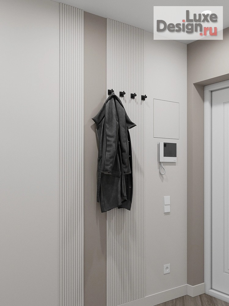 Дизайн интерьера двухкомнатной квартиры "Светлый интерьер" (фото 17)