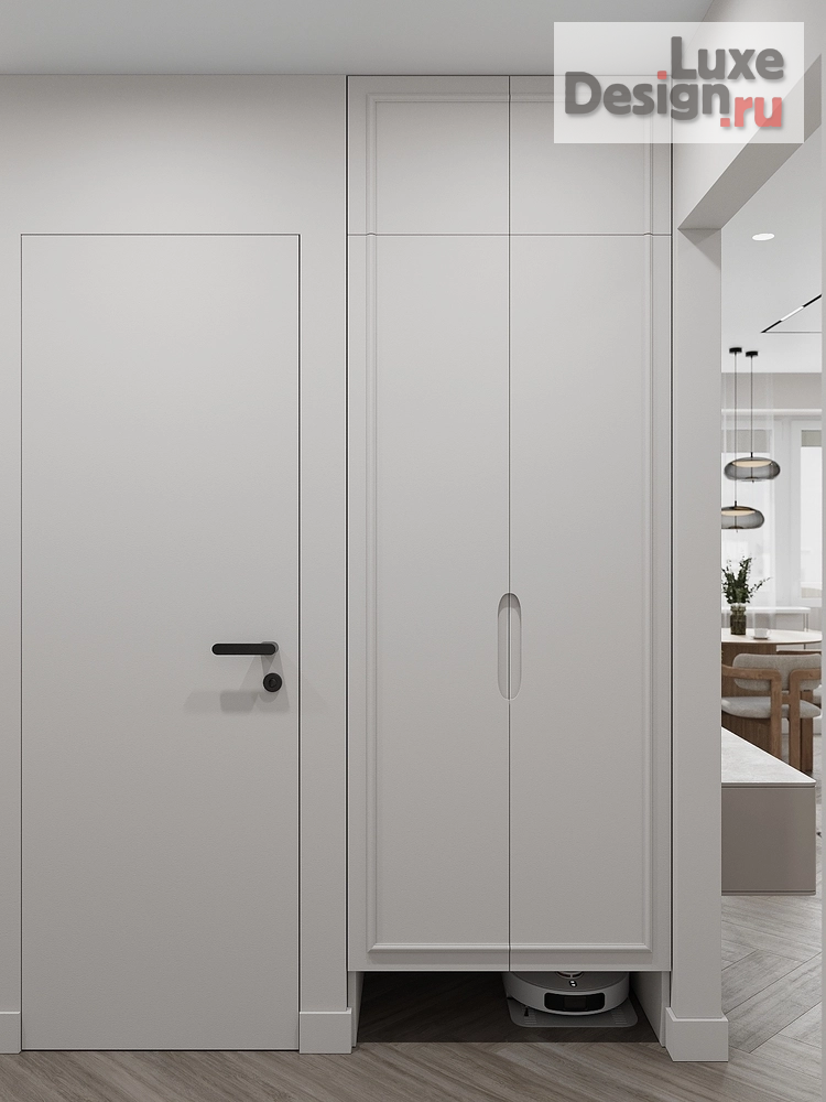 Дизайн интерьера двухкомнатной квартиры "Светлый интерьер" (фото 18)