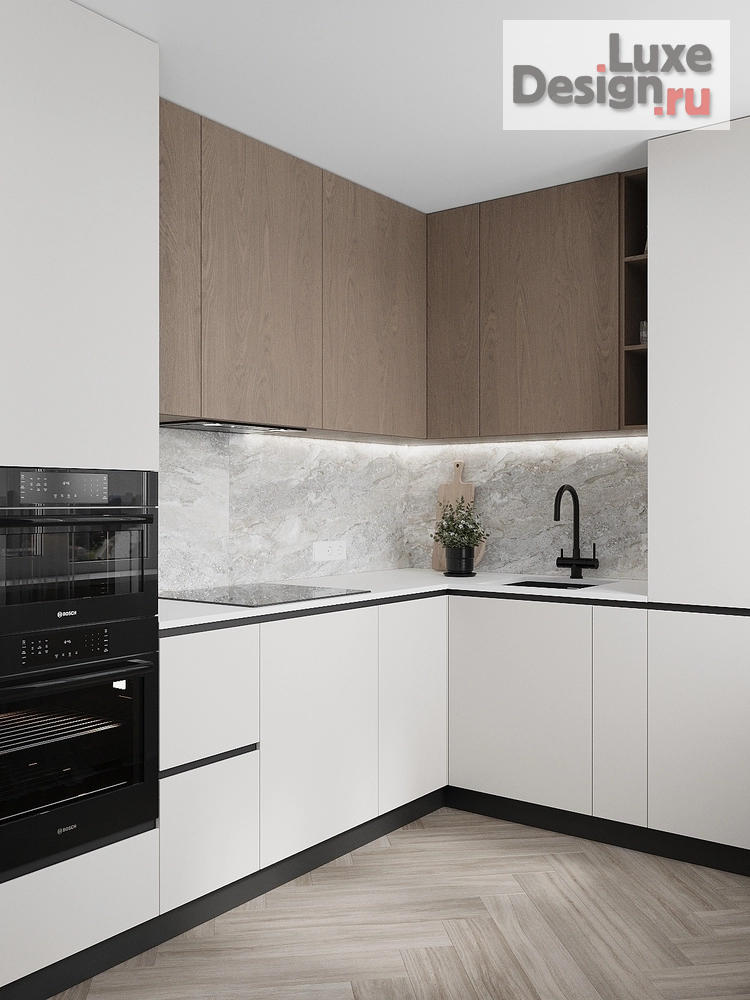 Дизайн интерьера двухкомнатной квартиры "Светлый интерьер" (фото 13)