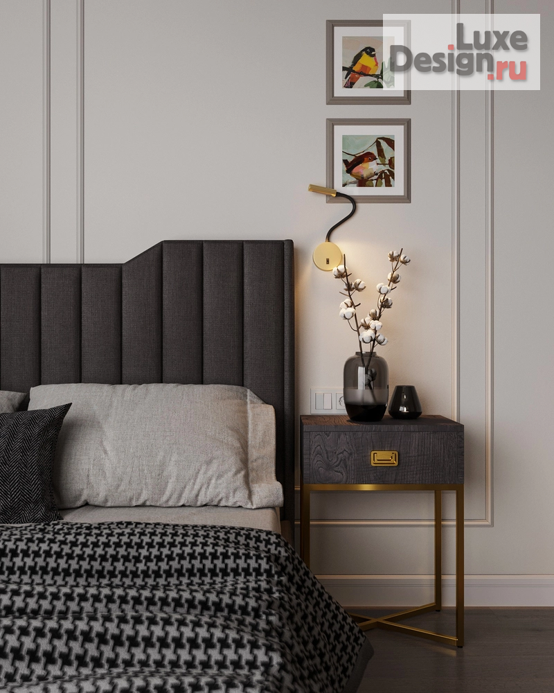 Дизайн интерьера трехкомнатной квартиры "Современная классика в ЖК Д1" (фото 1)