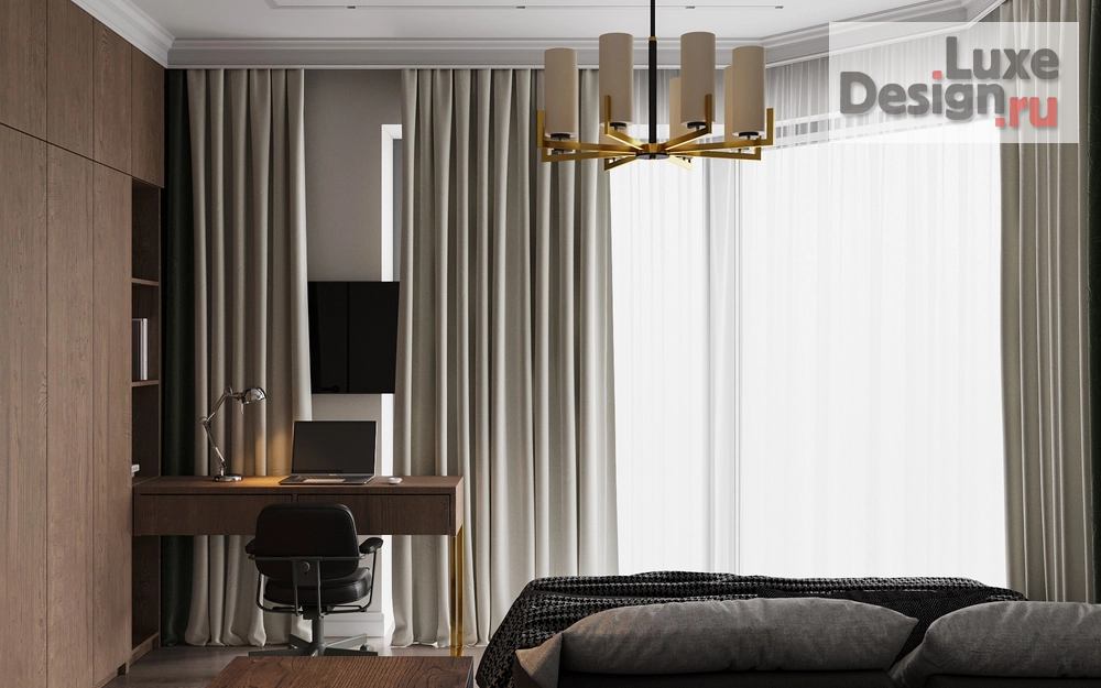 Дизайн интерьера трехкомнатной квартиры "Современная классика в ЖК Д1" (фото 6)