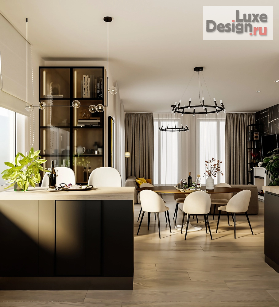 Дизайн интерьера загородного дома "КП Greenwood, проект частного дома, 152 кв.м" (фото 37)