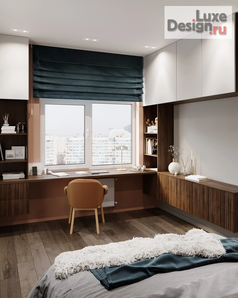 Дизайн интерьера четырехкомнатной квартиры "Стильная квартира в жк Династия" (фото 29)