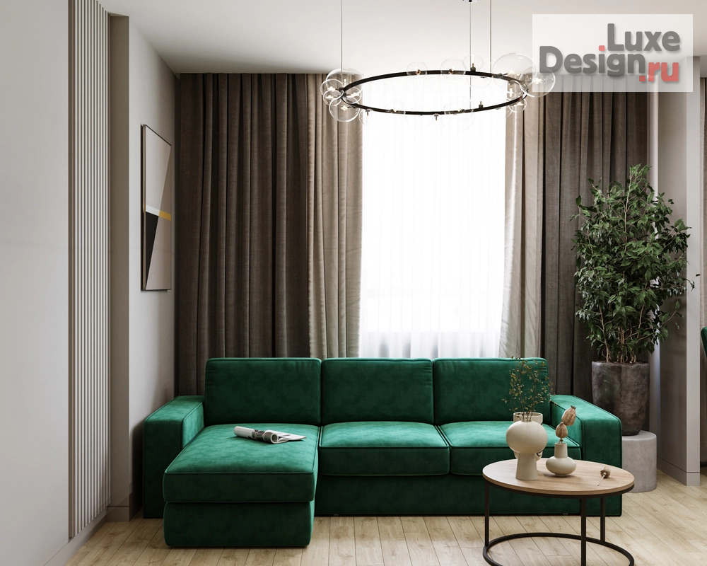 Дизайн интерьера трехкомнатной квартиры "Современная трешка в Долгопрудном" (фото 6)