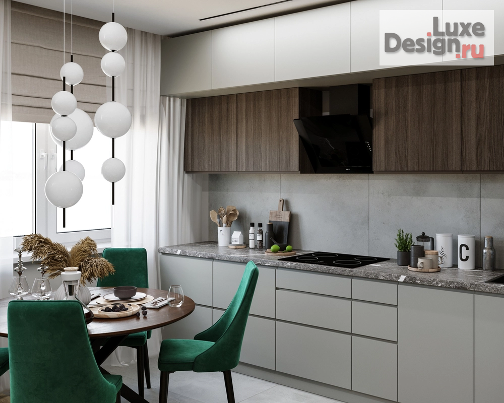 Дизайн интерьера трехкомнатной квартиры "Современная трешка в Долгопрудном" (фото 7)