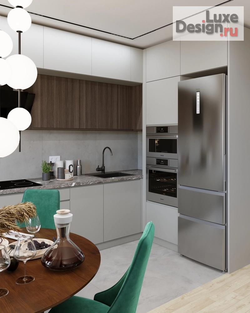 Дизайн интерьера трехкомнатной квартиры "Современная трешка в Долгопрудном" (фото 9)