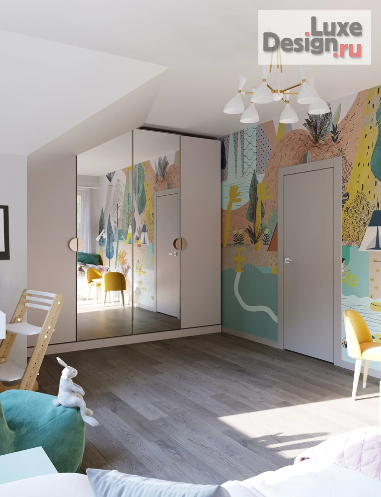 Дизайн интерьера загородного дома "КП Greenwood, проект частного дома, 152 кв.м" (фото 27)