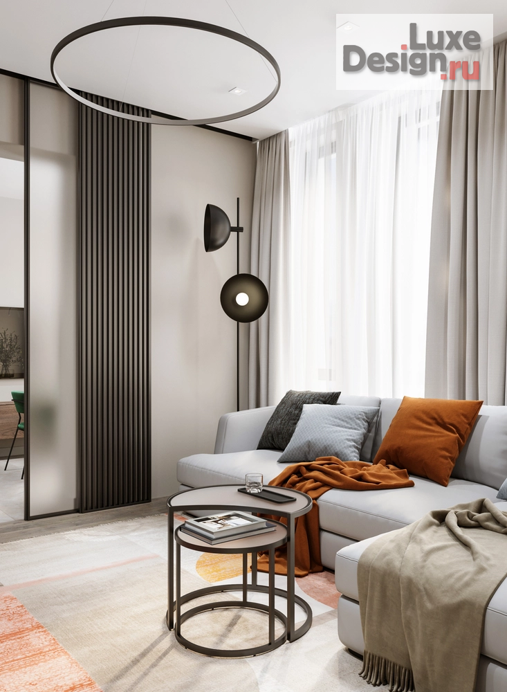 Дизайн интерьера трехкомнатной квартиры "Современная квартира ЖК Onyx Deluxe" (фото 11)