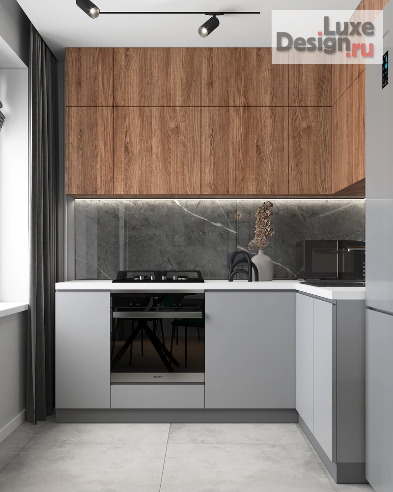 Дизайн интерьера двухкомнатной квартиры "Маленькая квартира во вторичке на Щукинской" (фото 15)