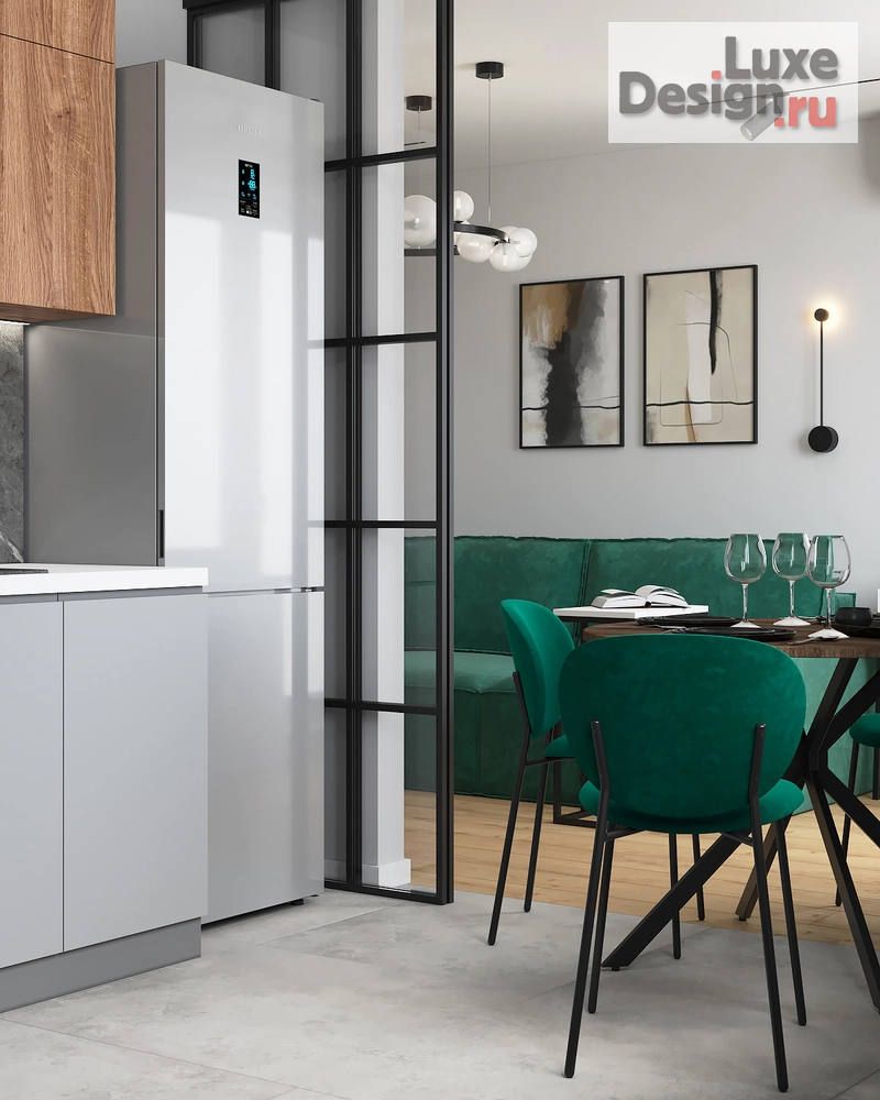 Дизайн интерьера двухкомнатной квартиры "Маленькая квартира во вторичке на Щукинской" (фото 16)