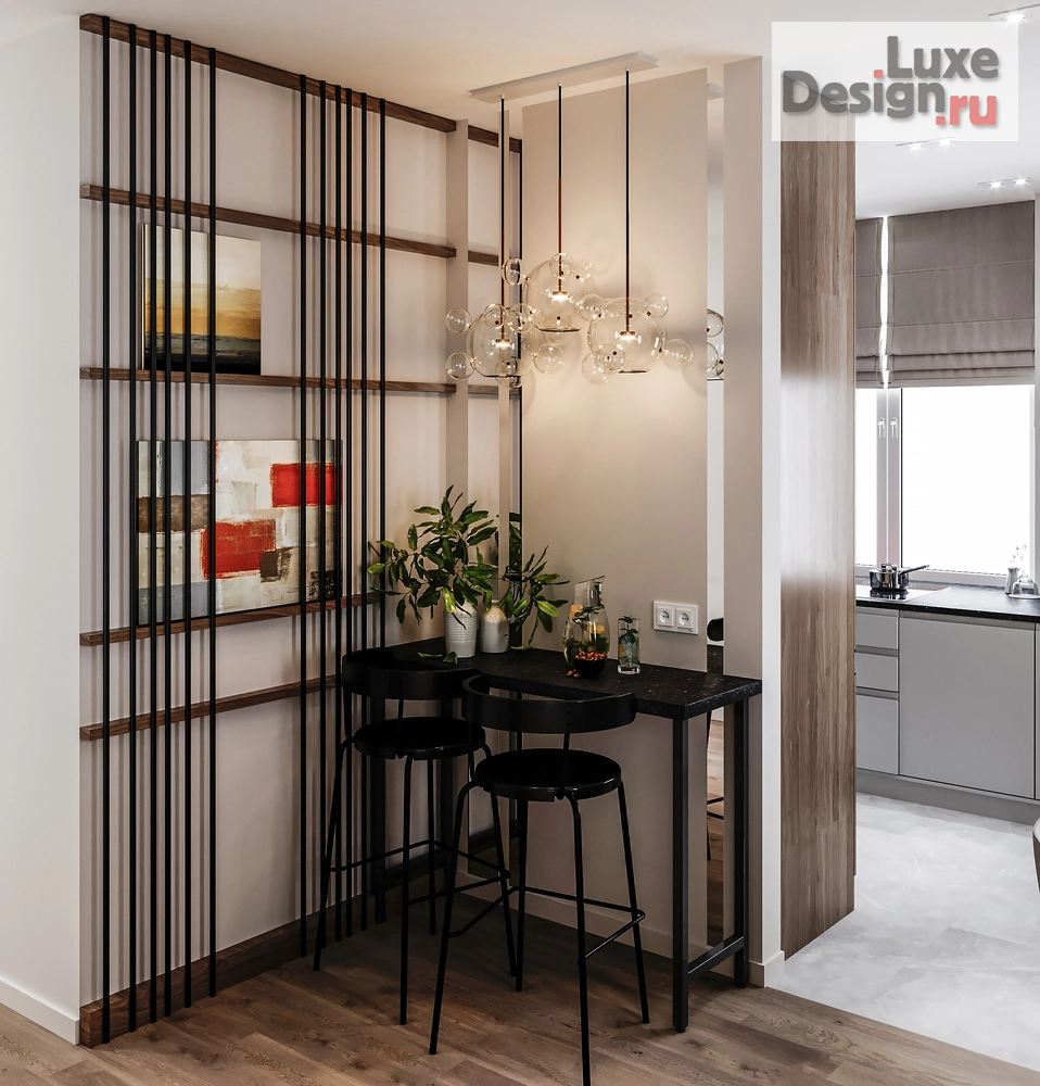 Дизайн интерьера четырехкомнатной квартиры "Стильная квартира в жк Династия" (фото 7)